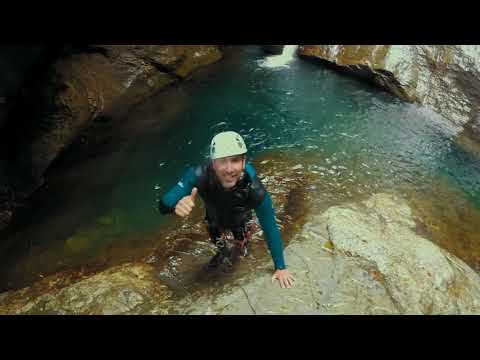 Canyoning at Tsagarada 2018