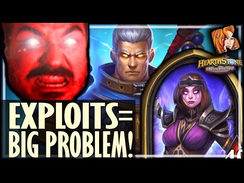EXPLOITS ARE A BIG PROBLEM! - Hearthstone Battlegrounds