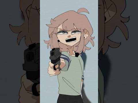 “Say that again I didn’t quite hear ya!!” TW:gun |#oc#lore#animation