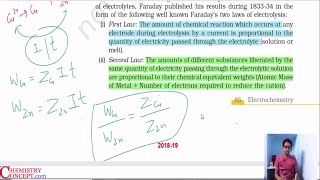 Electrochemistry ( Part 5): Electrolytic cells & electrolysis , Faraday's Law | Class 12 NCERT