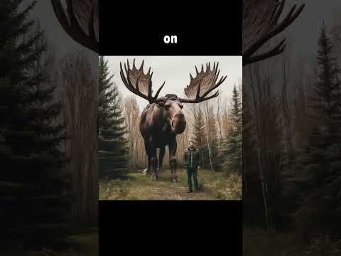 Did You Know? LARGEST Moose Antlers! #shorts