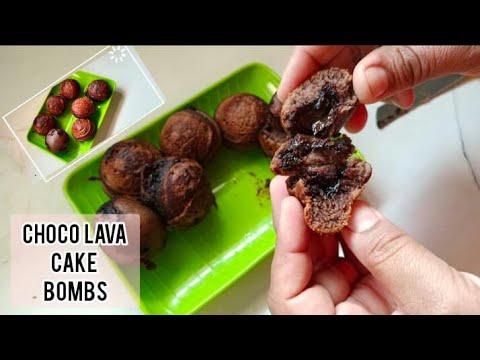 Choco lava cake bombs recipe | choco bombs | Easy Cooking With Jasbeer
