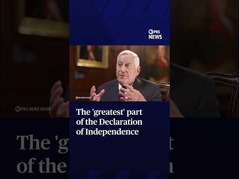 The 'greatest' part of the Declaration of Independence