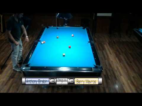 9 Ball Comptetition Final: Anthony Brabin VS Barry "The Mule" Mavros