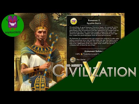 One City Challenge - Sid Meier's Civilization V [No DLC] Ep. 1 (Ramesses/Egypt)