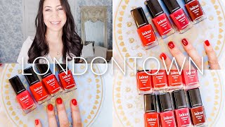 The Perfect Red Manicure Comparing & Swatching The Londontown Red Shades