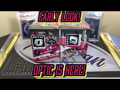 *EARLY LOOK! OPTIC IS HERE!* 2019-20 Panini Donruss Optic Basketball Retail Blaster Box Break x2