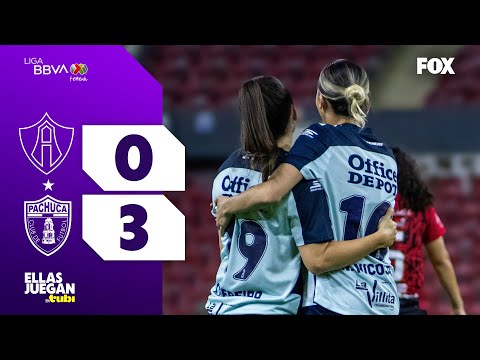 ATLAS 0-3 PACHUCA | RESUMEN | LIGA MX FEMENIL | JORNADA 1 | CLAUSURA 2026