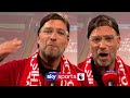 Jurgen Klopp gives passionate must-watch interview after Liverpool lift the Premier League trophy