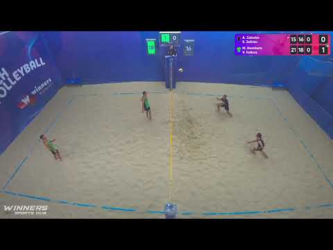 18:05 A. Zabuha / S. Zalizko - M. Horobets / V. Kelbas 22.08.2022 | Winners Beach Volleyball