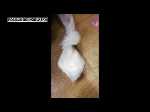 Zabezpieczone narkotyki przez policjantów w Oleśnicy