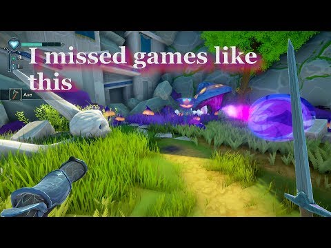 Mask of Mists gameplay - charming puzzle game - colorful cartoon art style - Old school indie