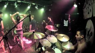 Shredhead - &quot;Knife In a Gun Fight&quot;(Feat. Avital and Matan from Betzefer) Live 23/8/12