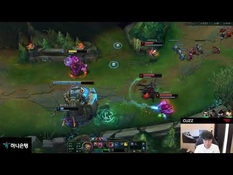 T1 CUZZ PLAYS JUNGLE GRAGAS VS KARTHUS - KR CHALLENGER PATCH 10.22