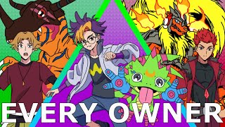 Every Owner And Digimon Partner In Digimon Beatbreak, So far…