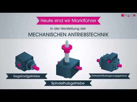 Vérin à vis sans fin à filetage trapézoïdal