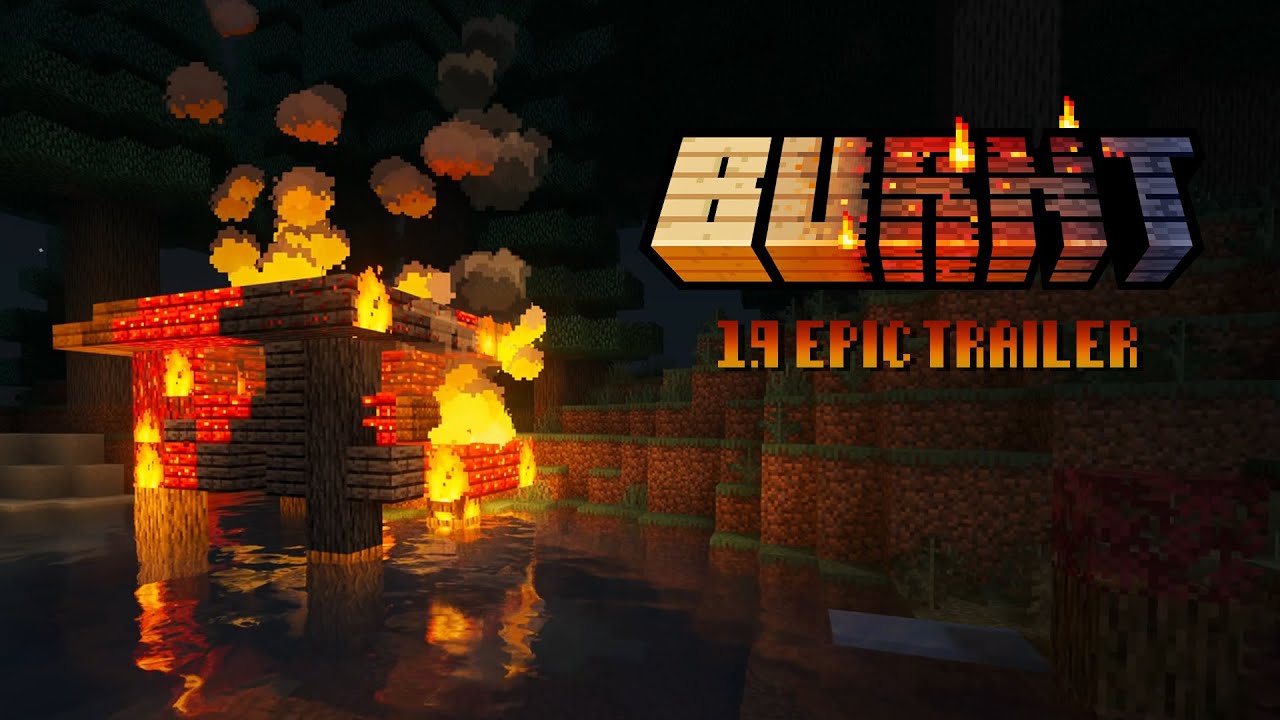Burnt 1.9 Epic Trailer - THE fire enhancing mod for Minecraft - Vanilla ++