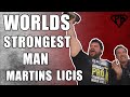 Worlds Strongest Man Martin Licis Shoulder Workout