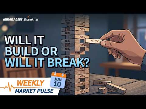 Nifty still range-bound | New Target at 24,400 | PSU Banks & FMCG look strong | WMP June 10