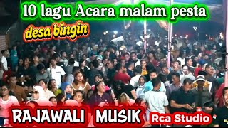 Download lagu 10 Lagu RAJAWALI MUSIK PALEMBANG | ACARA MALAM pesta  DESA BINGIN BPK SAPTA mp3