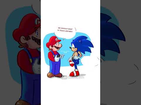 Mario and Sonic exchange phone numbers