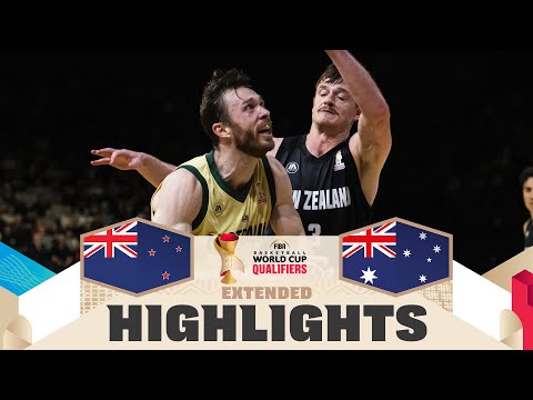 New Zealand 🇳🇿 v Australia 🇦🇺 | Extended Highlights | FIBA Basketball World Cup 2027 Asia Qualifiers