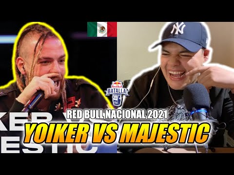 YOIKER vs MAJESTIC I REACCIÓN I FINAL NACIONAL RED BULL MÉXICO 2021 *profesional vs debutante*