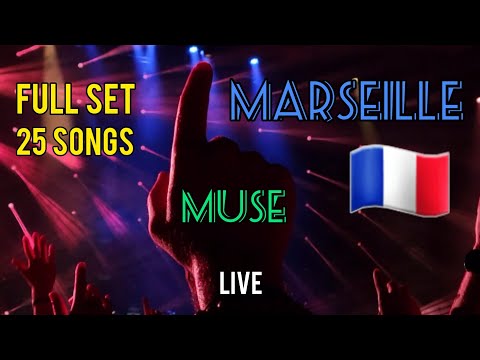@muse - Marseille 🇫🇷 - Full Set 25 songs - Orange Vélodrome - 7/15/23 #livemusic #fyp #martintc