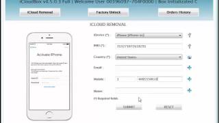 iPhone 6s blacklisted icloud removal procedure