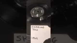 Bobby Vee - Sharing You from 1962 ( Vinyl 45 ) .