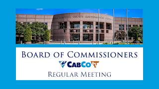 Cabarrus County BOC Regular Meeting 03.16.2026