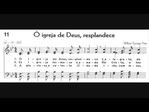 Hinário 5 CCB - Hino 011 - Ó igreja de Deus, resplandece - Strings - Teclado Yamaha PSR S670