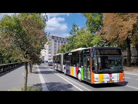 Luxembourg: boulevard Franklin Delano Roosevelt. Bus nr. 795, route 22