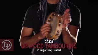Video thumbnail for CP by LP® 8" Tambourine with Head Single Row by Latin Percussion
