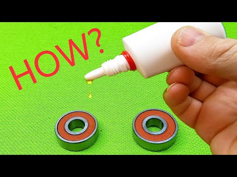 Remember this trick. How easy it is to lubricate a sealed bearing.#repair  #tools #restoration