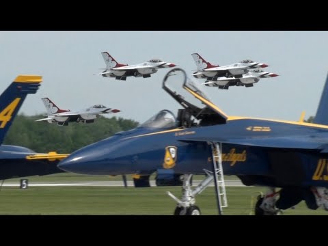2022 Thunder Over Dover Air Show - USAF Thunderbirds