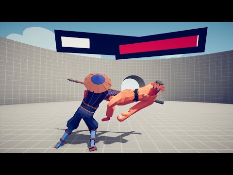KICKBOXER + HP BAR 1 vs 1 UNIT - TABS - Totally Accurate Battle Simulator