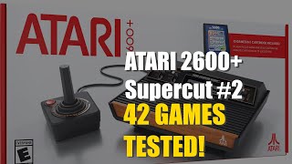 Atari 2600+ vs.  42 Games Tested! Supercut #2