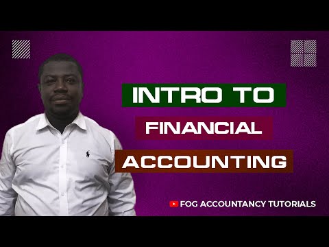 INTRO TO FINANCIAL ACCOUNTING