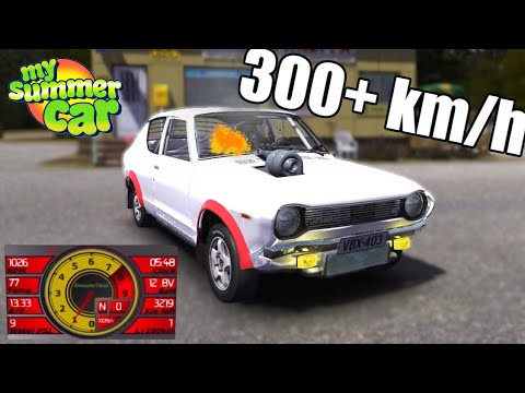 My Summer Car Turbo & ECU || 300+ km/h  *Dangerous*