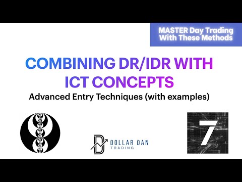 How to Blend ICT Concepts with DR/IDR (PART 1). ADVANCED Techniques for Mastering Day Trading
