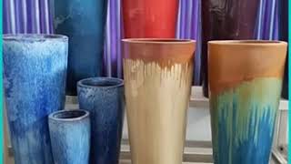 Ceramic Plant Pots Wholesale, Pottery manufacturer from Vietnam
