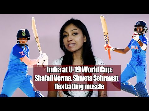 India U-19s: Shafali Verma, Shweta Sehrawat's batting mojo | Under-19 Women's T20 World Cup 2023