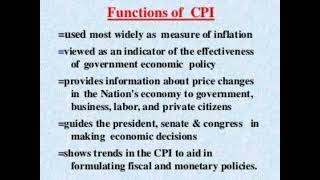 What  is  CPI ( Consumer  Price  Index)  & Limitations  of  CPI