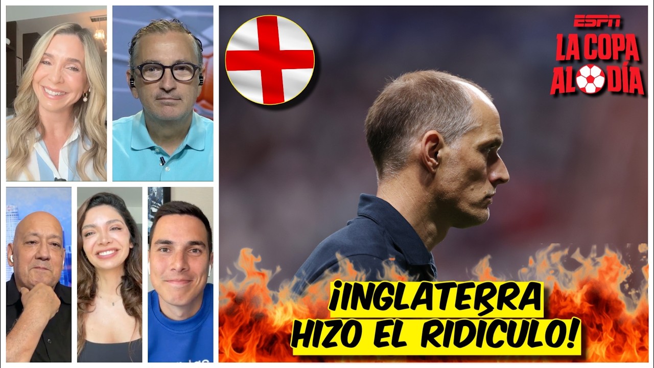INGLATERRA FRACASÓ gracias a LAS POBRES DECISIONES de THOMAS TUCHEL | La Copa Al Día