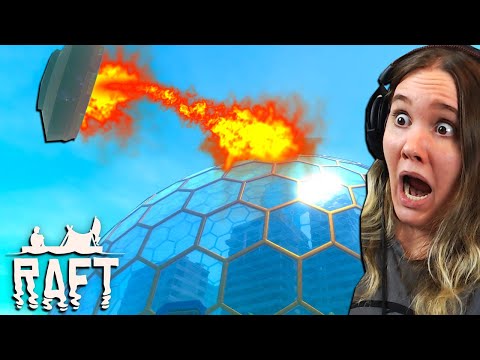 Mitä Mä Just Äsken LAUKAISIN... Onko Sisällä Joku?!  | Pelataan Raft