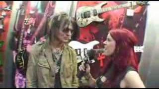 kenny kweens of Beautiful Creatures Dean Guitars NAMM 2008