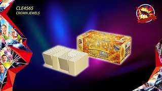 Výberová sada - ohňostroj 821rán 20+25+30+48 mm - 10 minút (5 krabíc)