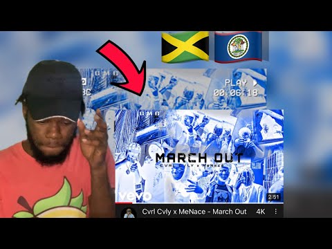 Jamaican🇯🇲Reacts To Belize🇧🇿Music ! Cvrl Cvly x MeNace - March Out 4K