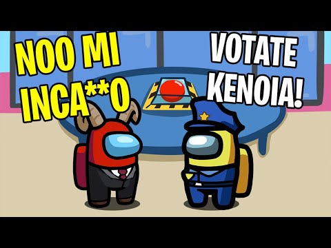 NON DOVEVO FAR ARRABBIARE KENOIA SU AMONG US *AIUTO*